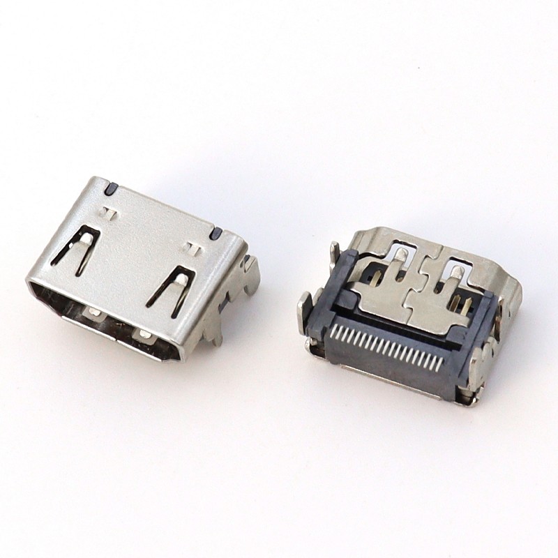 HDMI-19P板上铁壳