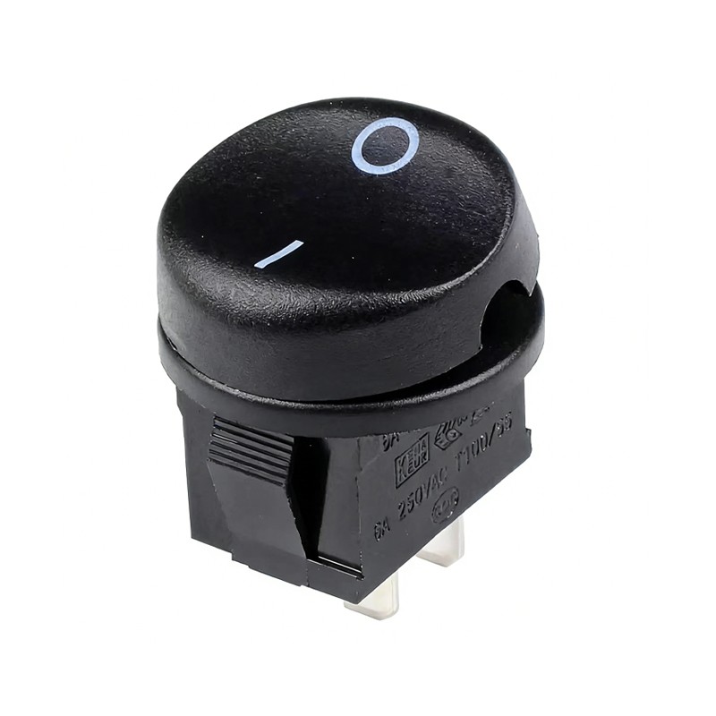 KCD1-2脚2档-黑色蘑菇头