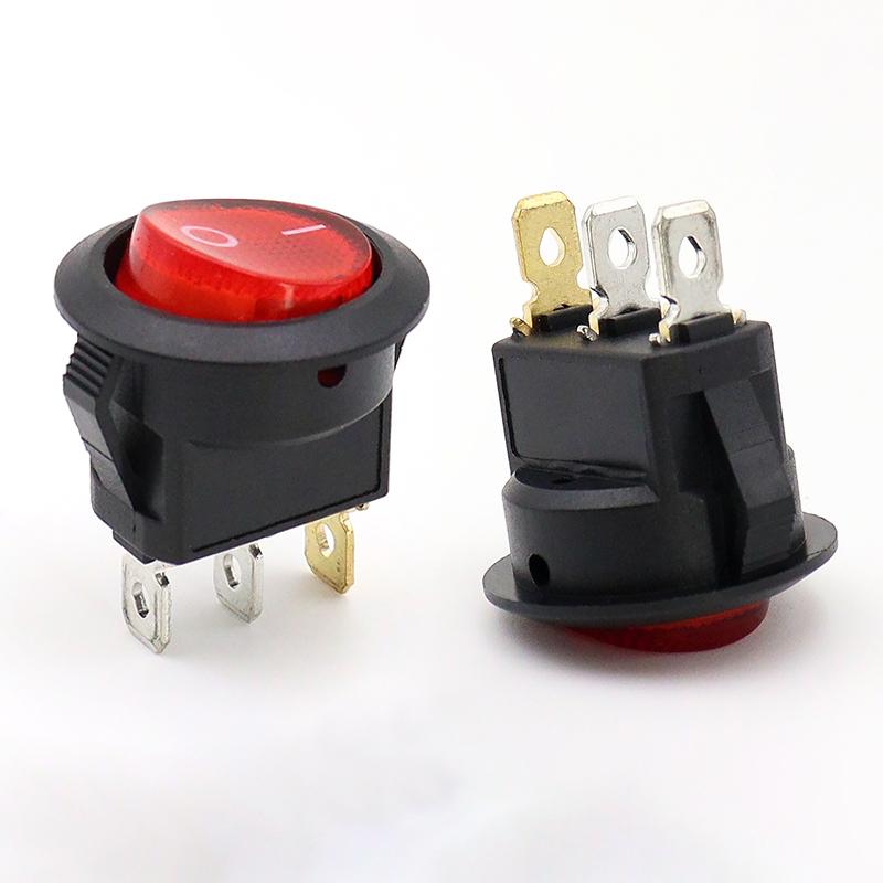 KCD1-3脚2档-上圆下方-带灯