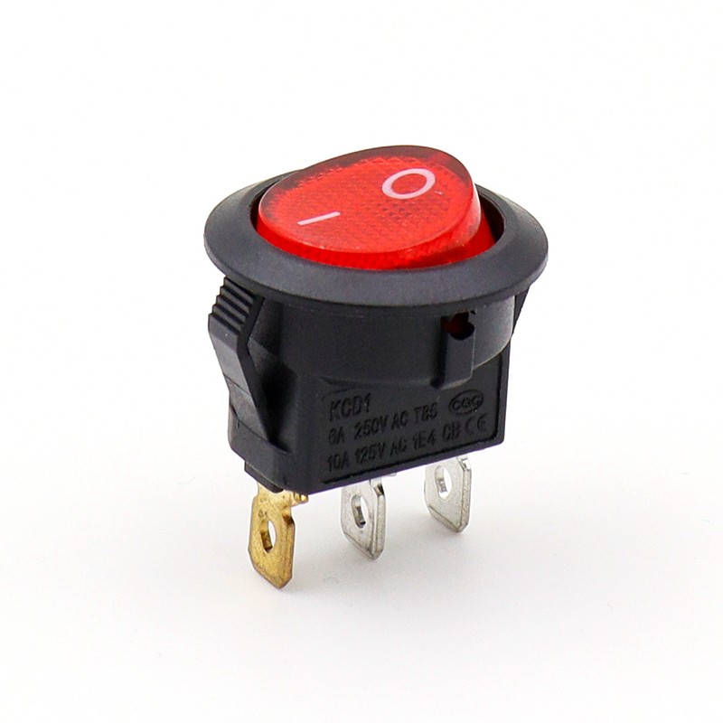 KCD1-3脚2档-上圆下方-带灯