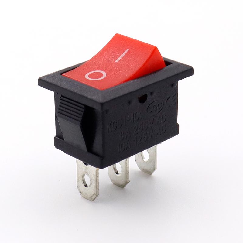 KCD1-3脚2档-红色