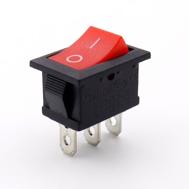 KCD1-3脚2档-红色