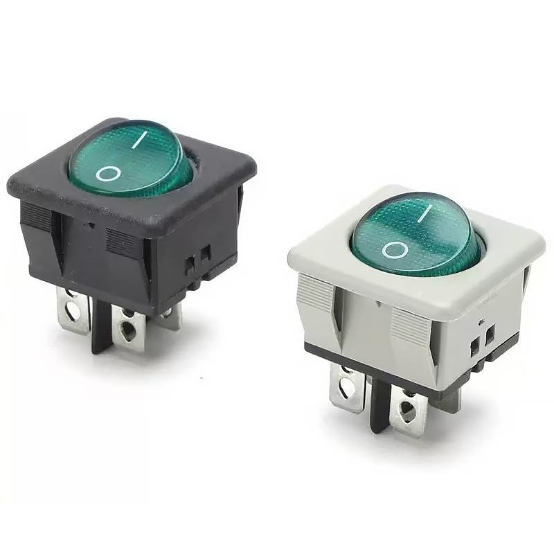 KCD4-4脚2档-外圆内方