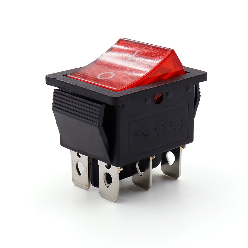 KCD4-6脚2档-带灯