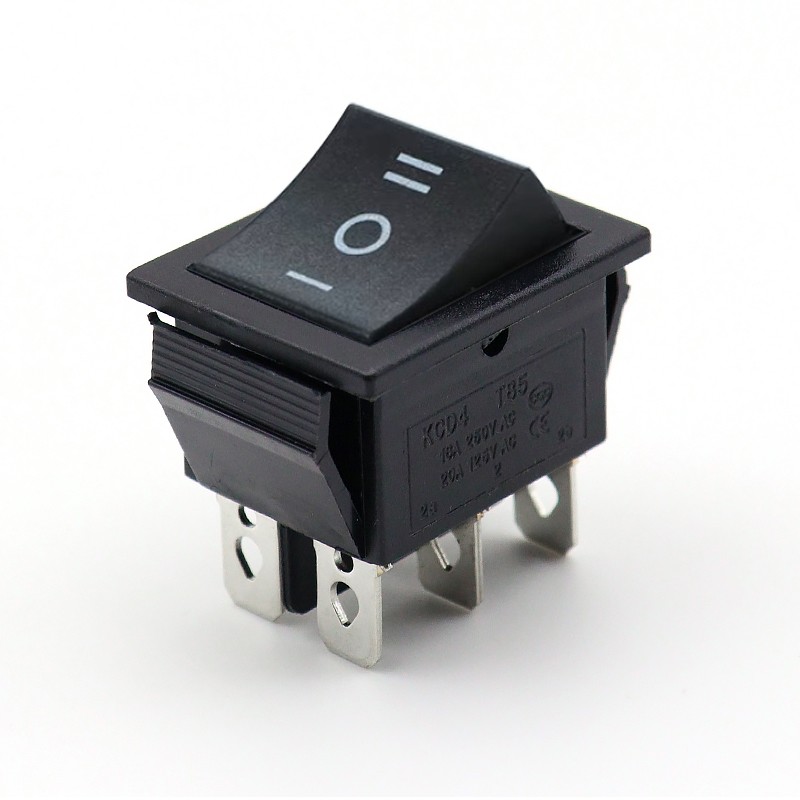 KCD4-6脚3档-黑色