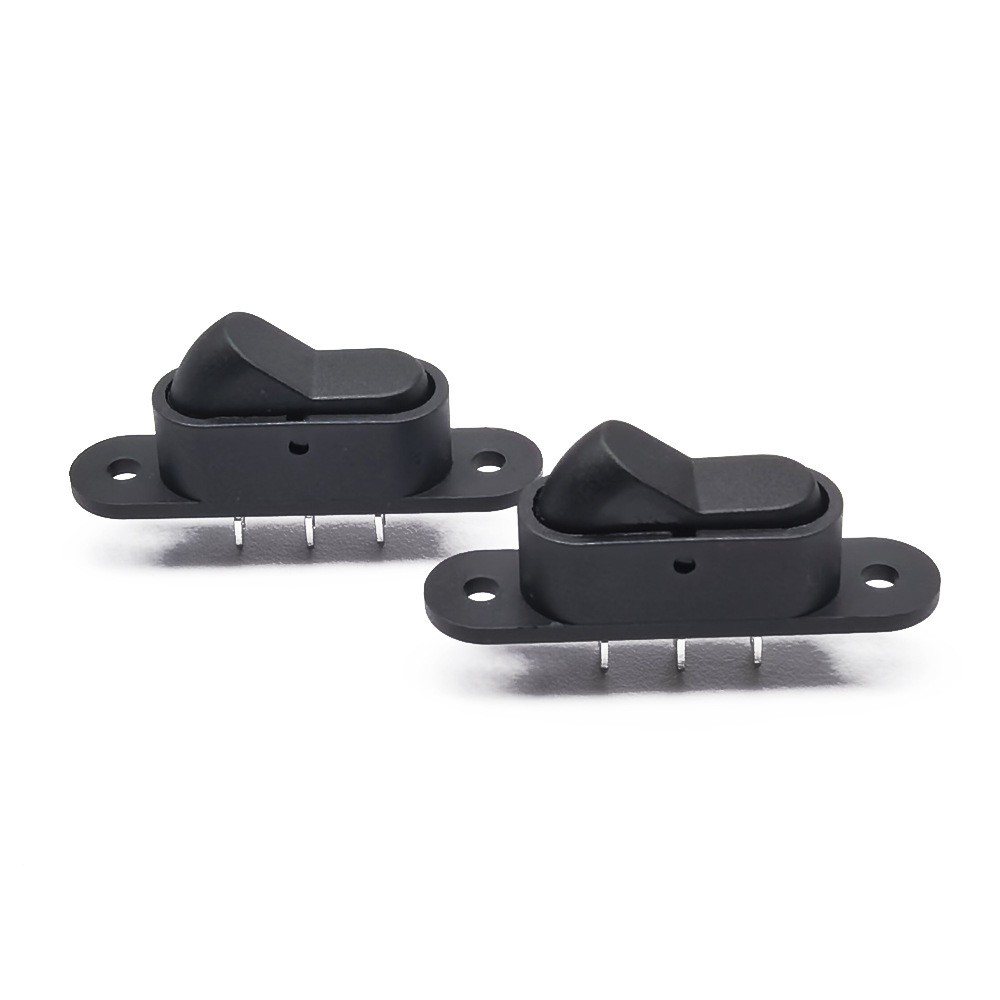 KCD7-3脚2档-黑色带耳