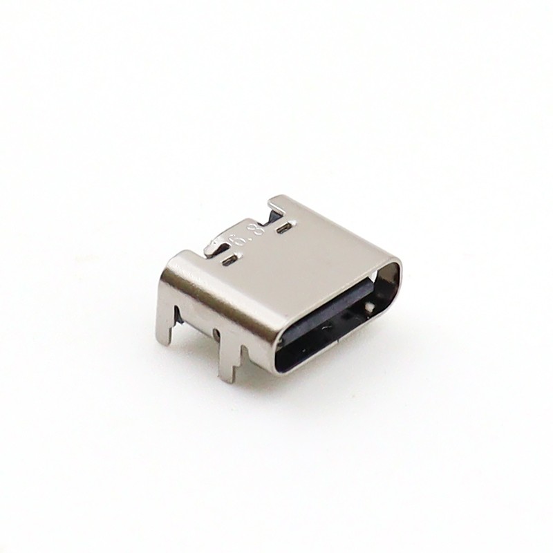 TYPE-C 6P四脚插板