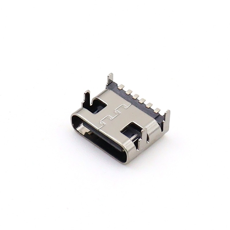 TYPE-C 6P四脚插板