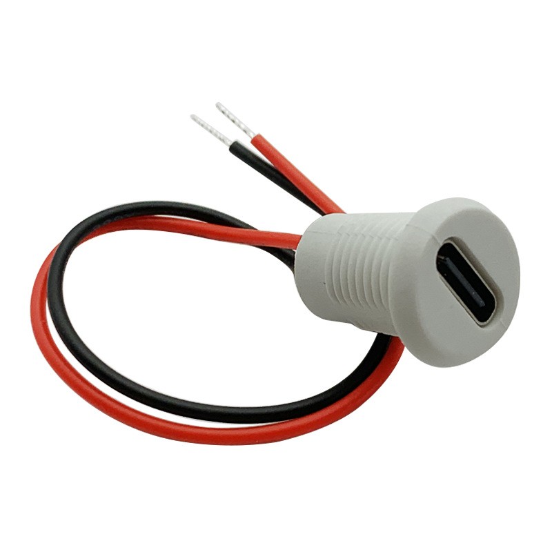 TYPE-C-2P带线防水母座